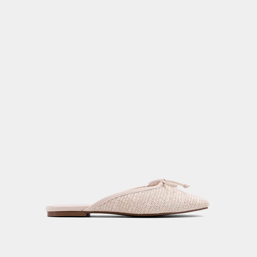 Coastal Ballet flat in Vanilla