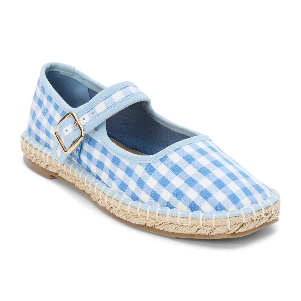 Blue Gingham Mary Jane