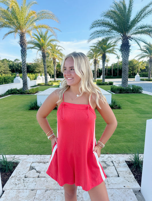 Racer Girl Romper