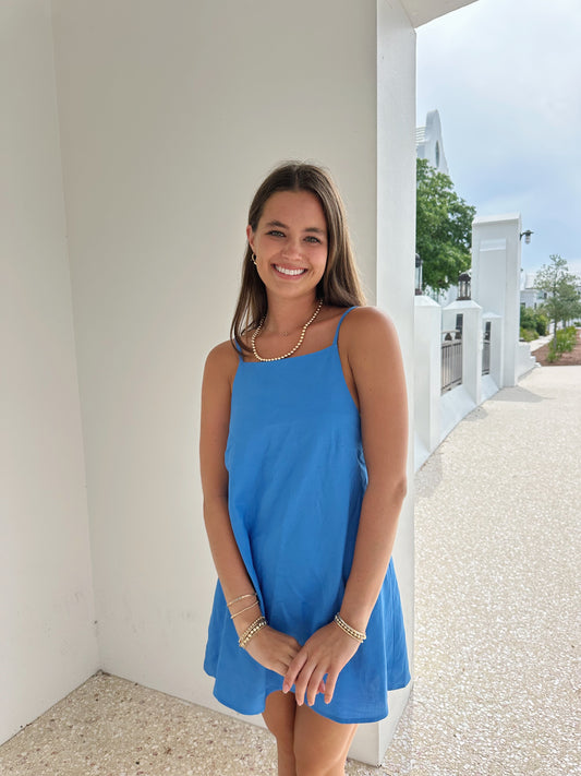 Breeze Blue Romper