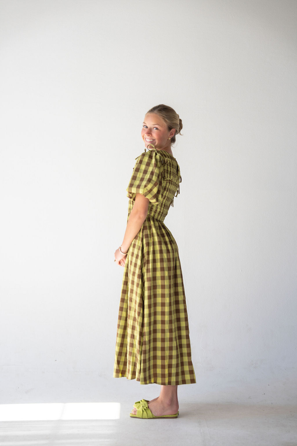 The Honey Matcha Spritz Dress