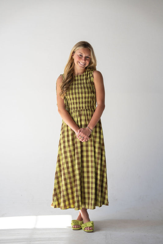 The Honey Matcha Spritz Dress