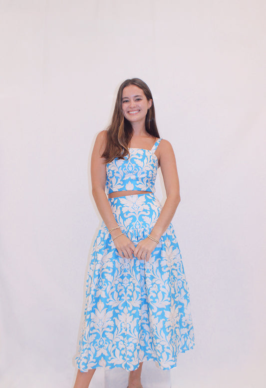 The Blue Palm Set